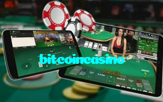 bitcoincasino casino presented on mobile device in Pakistan with slots and live games